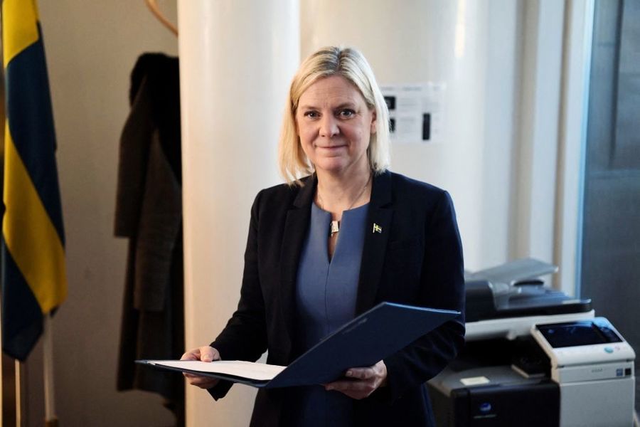 投票當選數小時後 瑞典首位女首相辭職