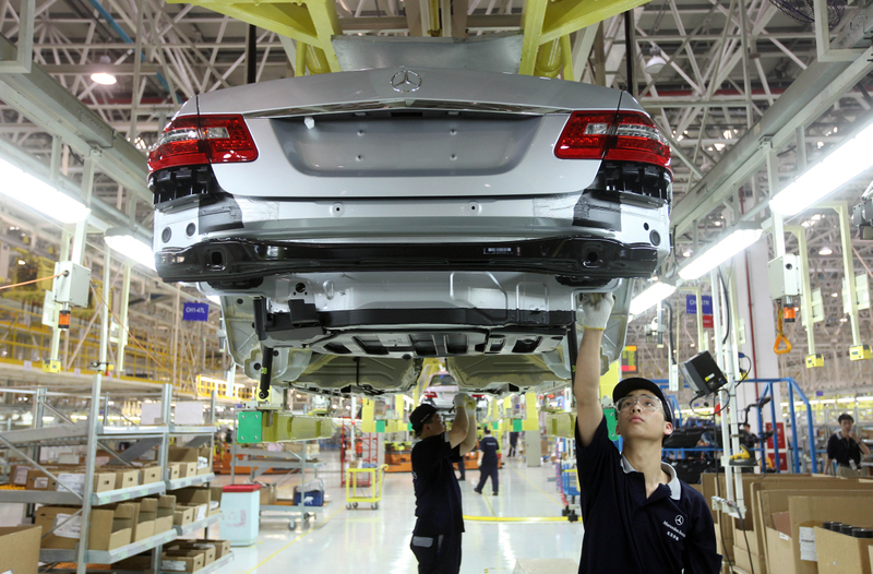 受疫情影響 中國汽車業大幅減產 大眾消費減弱