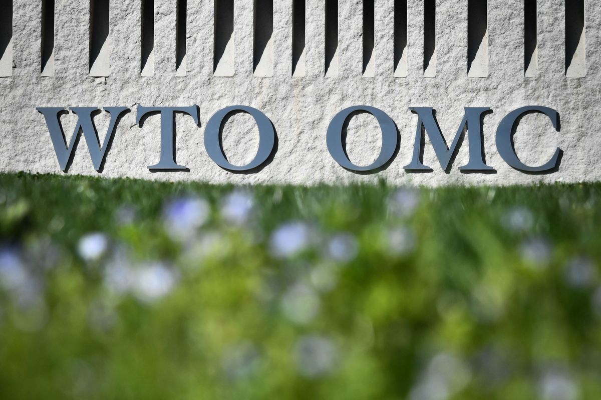 美中貿易戰，讓WTO作為國際貿易糾紛仲裁者的地位岌岌可危。（FABRICE COFFRINI/AFP/Getty Images）