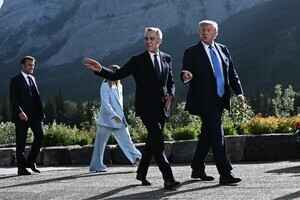 特朗普否認因以伊問題提前離開G7峰會 稱有「更大」的事情