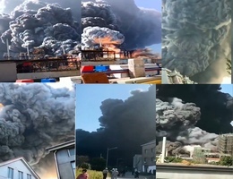 浙江化工廠火災村民無助 濃煙散至他市疑有劇毒