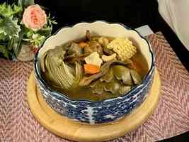 【梁廚美食】雅枝竹甘筍栗子素湯~滋補養氣!