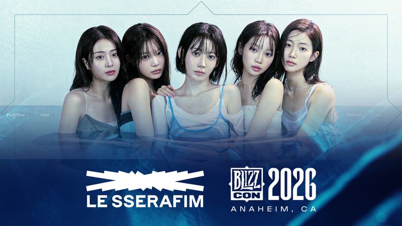 LE SSERAFIM時隔3年重返BlizzCon舞台