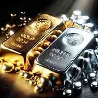 白銀暴跌逾16% 抹去兩日升幅 金價震盪下跌