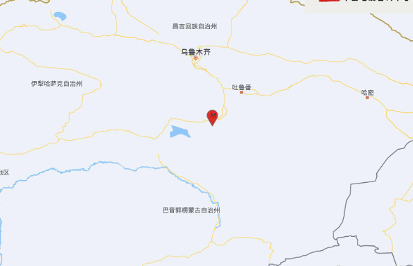 新疆吐魯番市托克遜縣發生4.7級地震