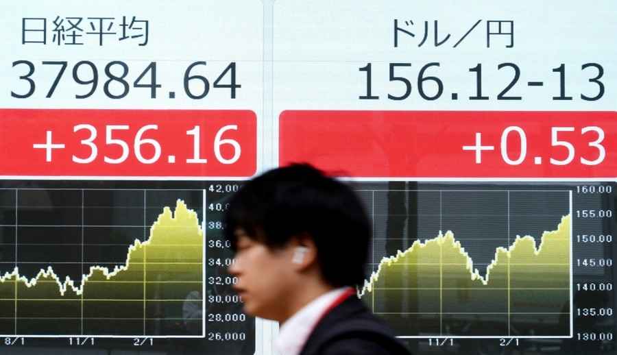 日圓匯率疑因政府干預而跳漲 160點成新底線？