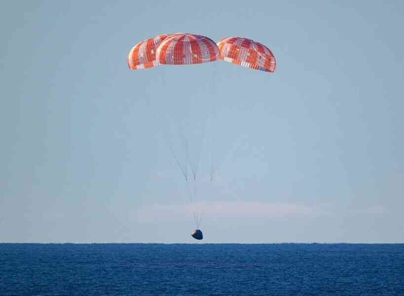  獵戶號成功濺落 繞月太空人：多麼難忘的旅程