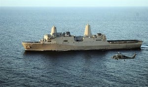  美國軍艦再度通過台灣海峽 為今年第七次