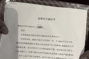 華僑城杭州樓盤延期交付 業主：賠付標準低