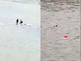 湖南4男子釣魚遇河水上漲 2人被沖走身亡