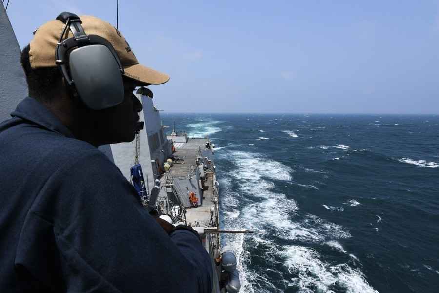 消息：美台海軍在4月悄悄舉行聯合軍演