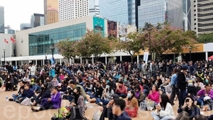 組圖：撐年輕人 香港社福界罷工造勢集會