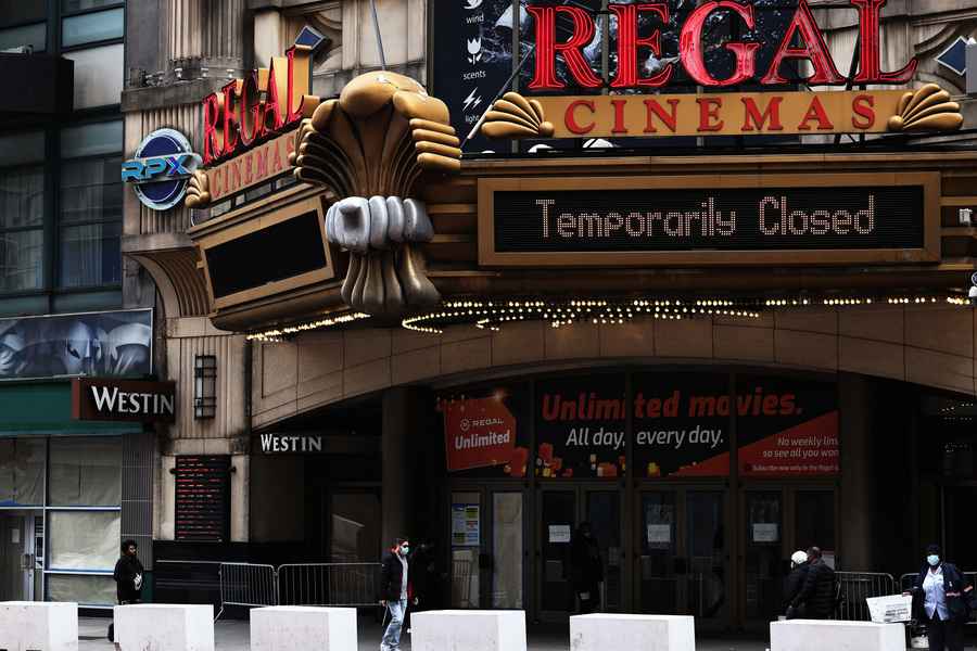 美國第二大影院Regal申請破產