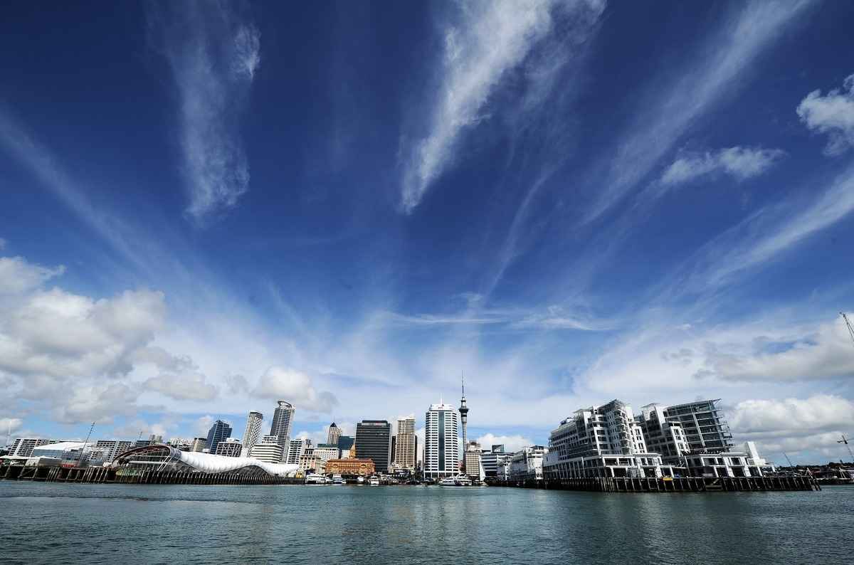 紐西蘭已全面重新開放邊境。圖為2011年9月26日，紐西蘭第一大城市奧克蘭一景。（FRANCK FIFE/AFP via Getty Images）