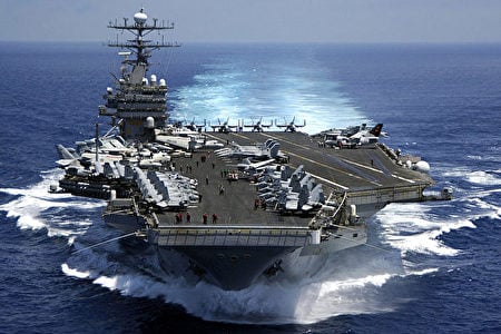 美國卡爾·文森號航母（U.S. Navy via Getty Images）