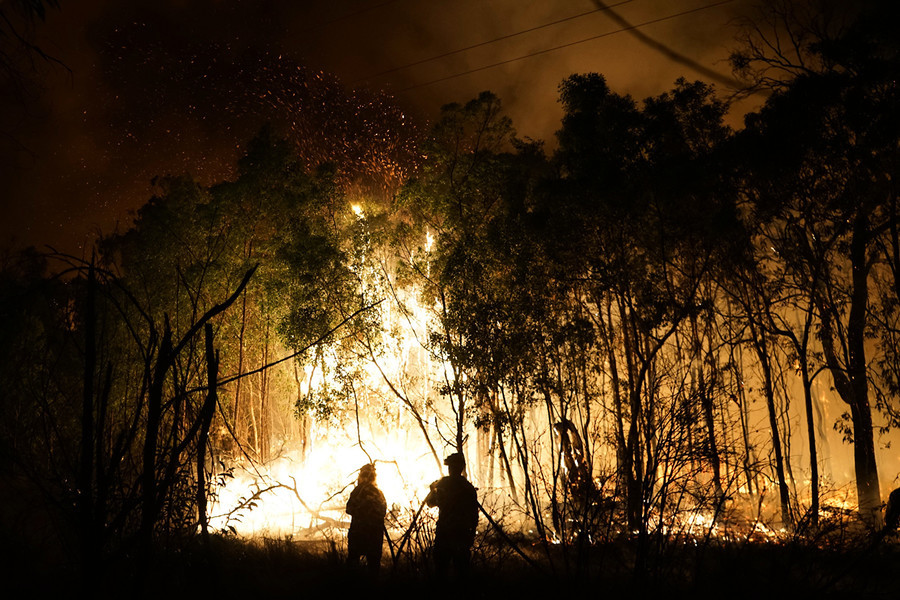 全球逾萬人募捐長跑 為澳洲山火災民籌款
