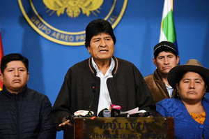 玻利維亞總統宣佈辭職 蓬佩奧回應