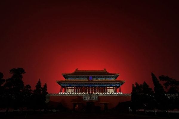1月8日，中共在北京召開「不忘初心、牢記使命」主題教育總結大會，面對諸多困境，凸顯中南海已經黔驢技窮。(Getty Images)