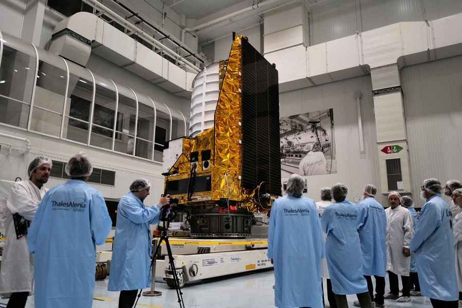 法國展示「歐幾里得」衛星 將觀測暗物質（多圖）
