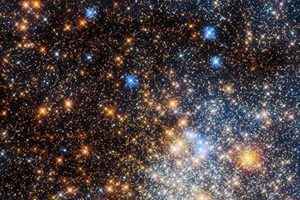 NASA新照：銀河系內嵌著閃閃發光球狀星團