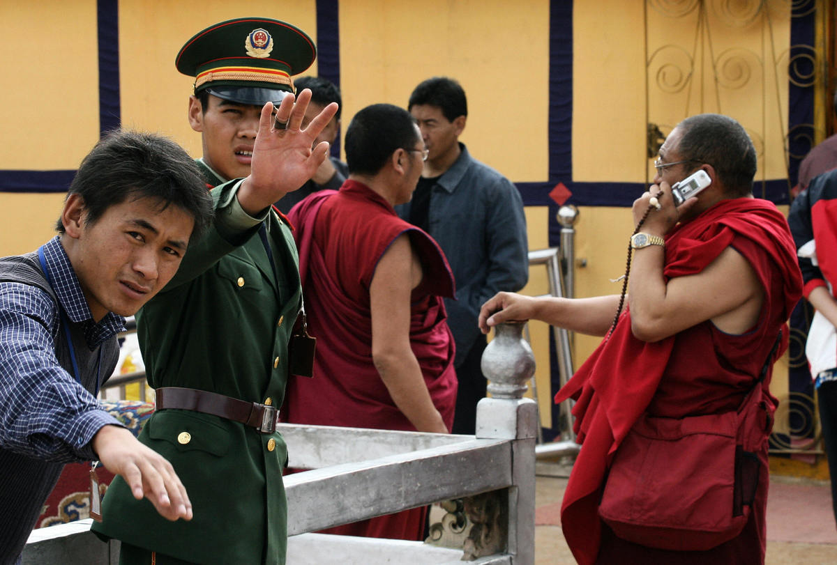 美國國務院周一（3月25日）就西藏准入狀況向國會遞交報告，指中國（中共）政府去年系統性地阻礙美國外交官、記者和遊客前往西藏及其它藏區旅行，再次戳破中共謊言。（MARK RALSTON／AFP／Getty Images）