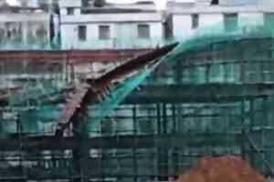 廣東韶關在建樓盤坍塌 致多人傷亡