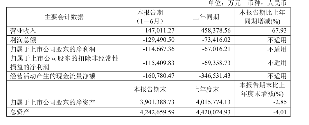 光伏巨頭「大全能源」上半年再虧11億元