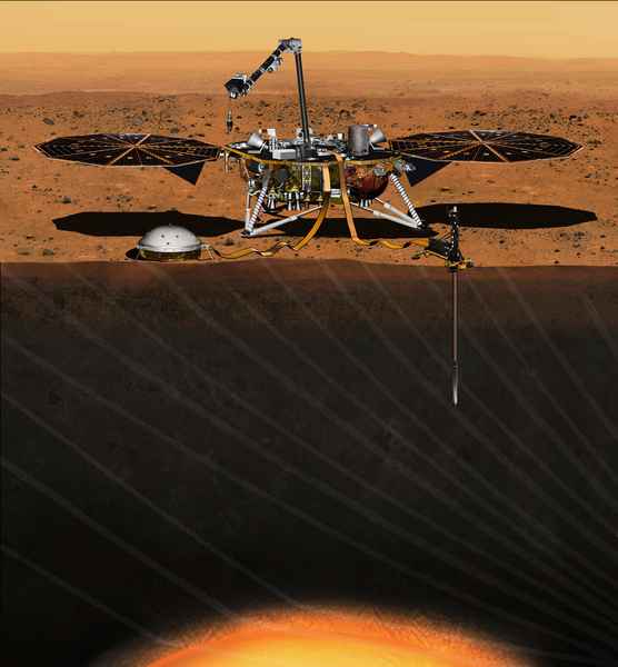 科學家在火星內部深處探測到放射性熱源
