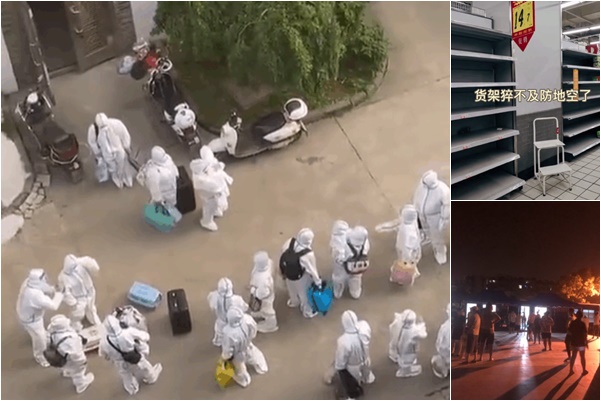 江蘇省揚州市的Delta變種病毒疫情正在延燒。（影片截圖）