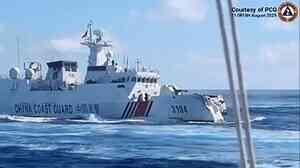 中共海警船嚴重撞毀 衛星影像顯示返港維修