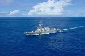 美驅逐艦和萬名官兵將在霍爾木茲海峽護航