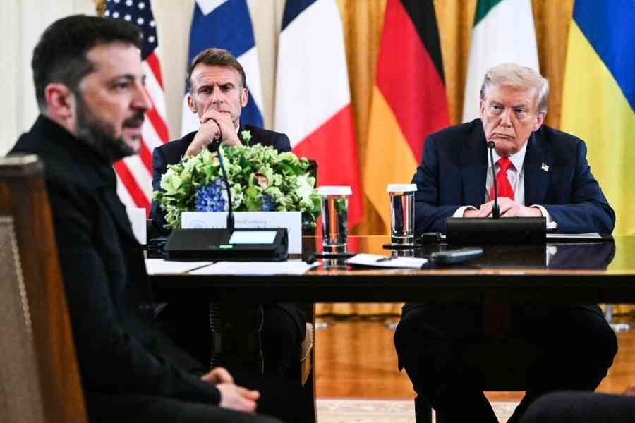 不滿烏歐欲修改美版和平方案 特朗普發文批評