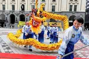 傳真相送祝福 紐西蘭法輪功學員慶新年