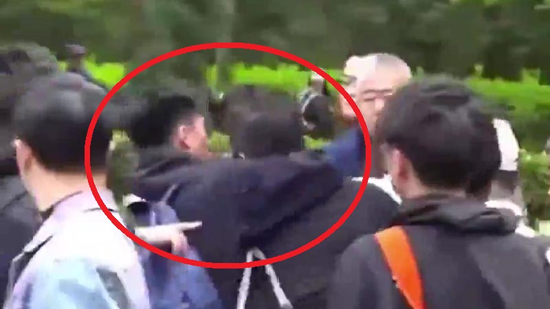 在南京向鄭麗文喊話者被捕 王丹析內情