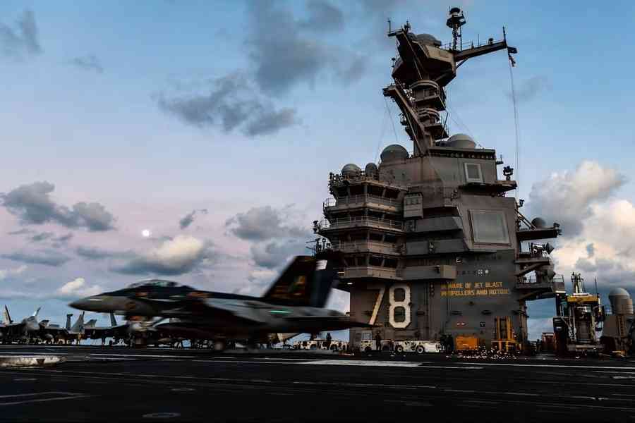 美軍海空作戰支援「史詩之怒」行動（多圖）