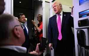 美國戰機被伊朗擊落 特朗普首度回應