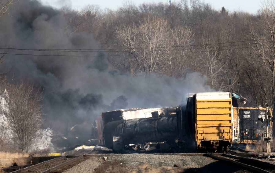 美國公布俄亥俄州火車脫軌事件最新發現