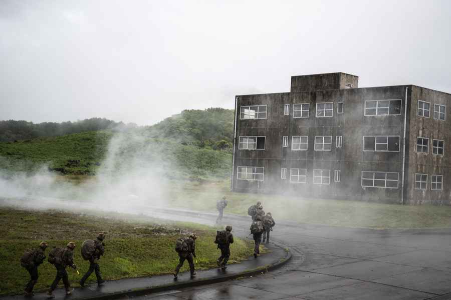 美日法三國於日本霧島舉行聯合軍演（多圖）