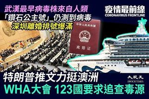 【5.20疫情最前線】WHA大會 123國要求追查毒源