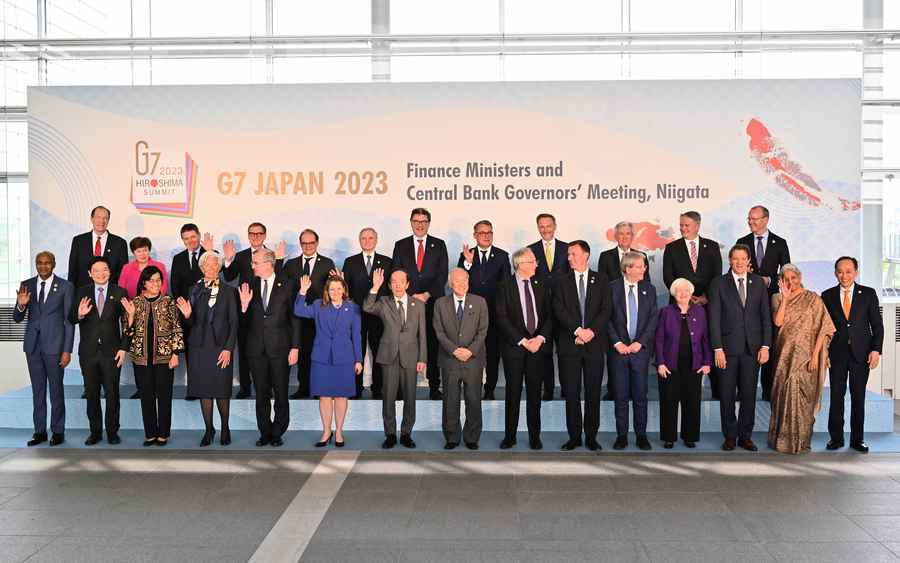 G7財長會探討應對中共經濟脅迫對策