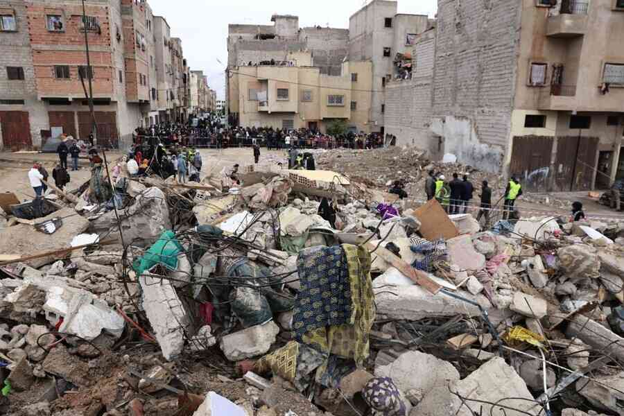 摩洛哥兩建築倒塌 至少22人死16傷