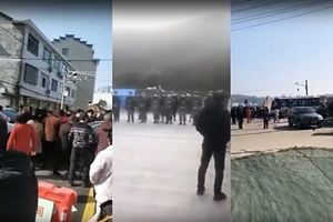 溫州封城首日爆衝突 武警出動鎮壓