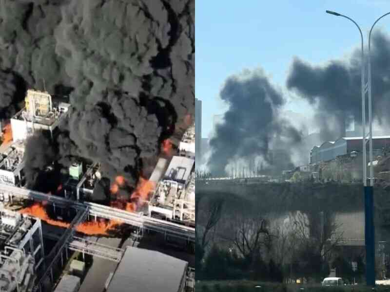 甘肅玉門一化工廠發生火災 至少3死2傷