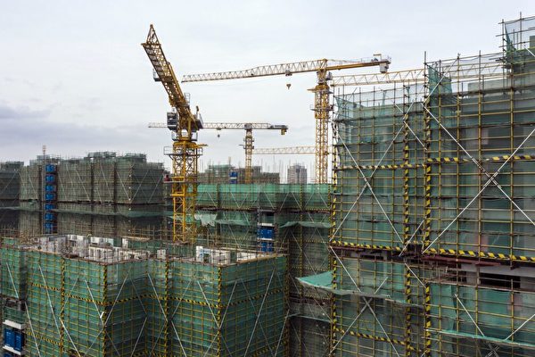 2022年1月17日，上海碧桂園控股有限公司開發的鳳凰城住宅項目。（Qilai Shen/Bloomberg via Getty Images）