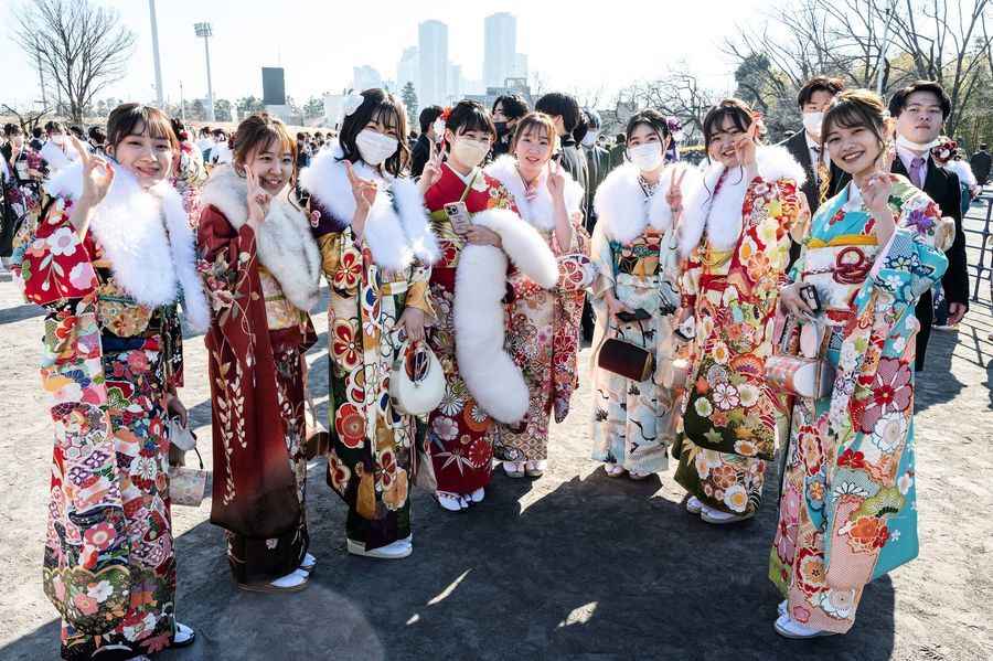 【圖輯】日本將投票年齡降至18歲後的首個「成年日」