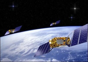 「第一屆台灣印度聯合太空技術-合作機會和挑戰」線上研討會於印度時間2021年10月29日以視訊方式進行， 由台灣的國家太空中心（NSPO）、國立中正大學、印度理工學院（IIT）羅帕爾（Ropar）分校以及台灣印度人工智慧海外科研中心共同舉辦。圖為衛星示意圖。（AFP）