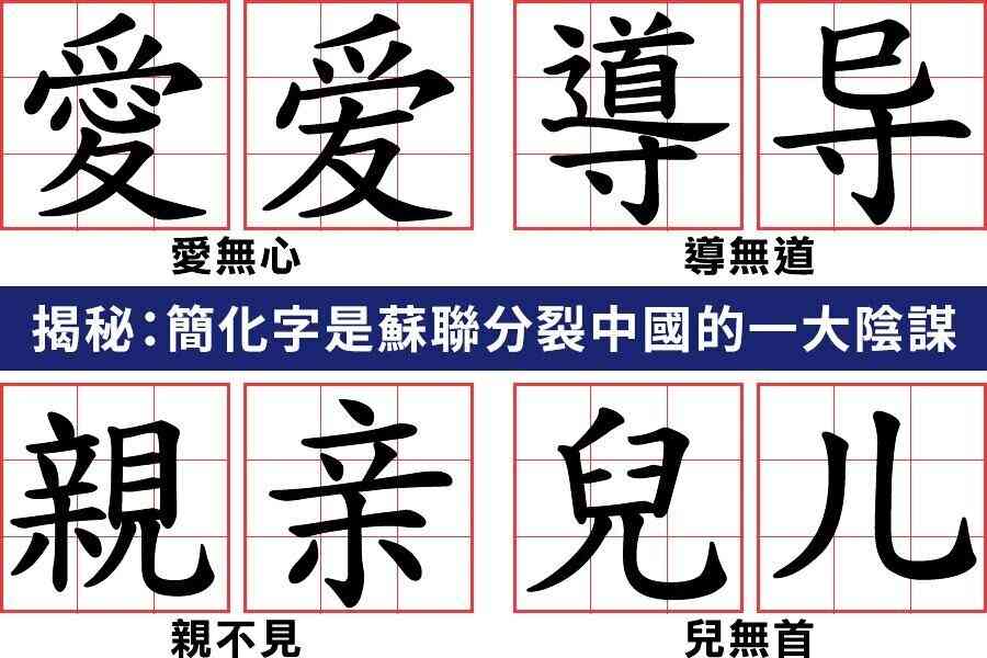 夢科鐱：簡體中的一個究極魔鬼字