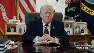 慶美國建國250周年 特朗普在白宮朗誦聖經