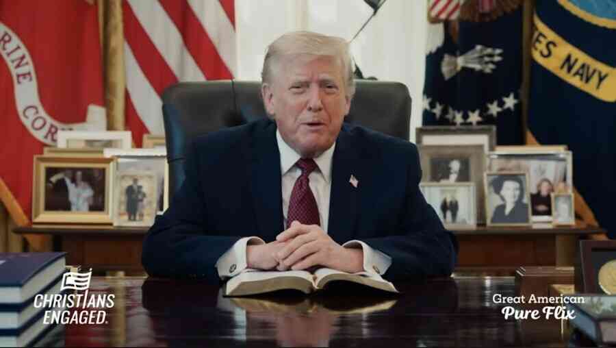 慶美國建國250周年 特朗普在白宮朗誦聖經