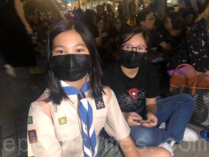 中學生：若因為怕不站出來 香港就完了